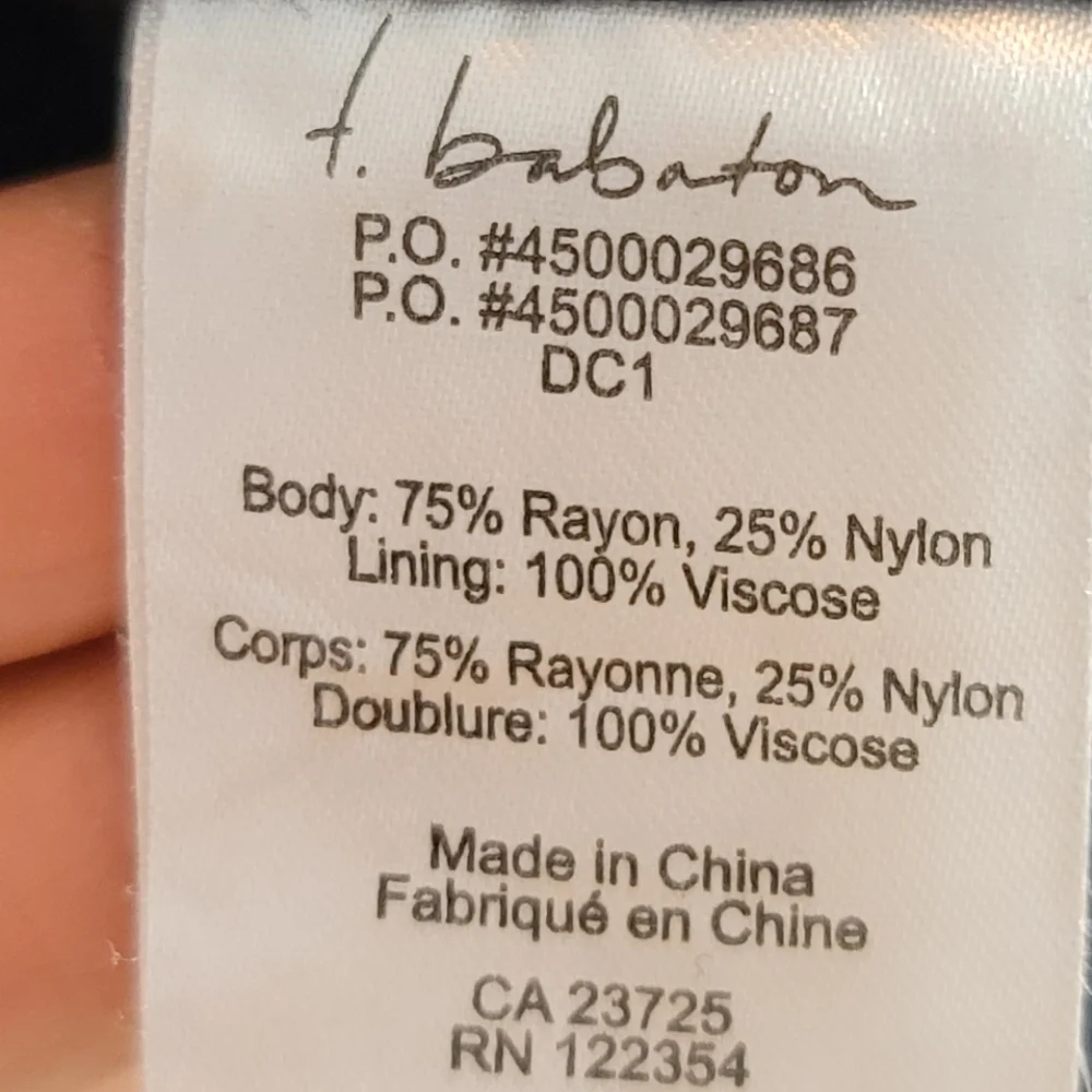 t.Babaton Rafael dress Aritzia - Picture 10 of 16